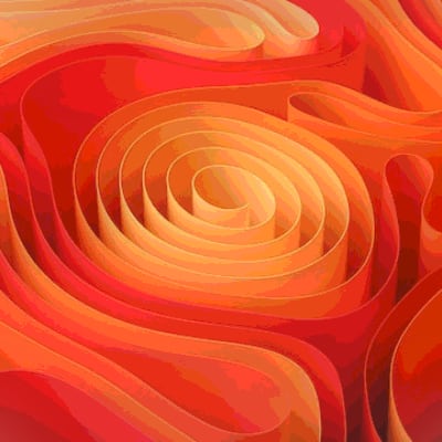 Abstract 3D render of a maze